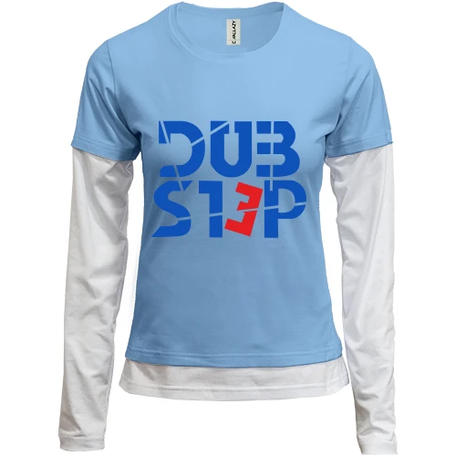 Женский лонгслив Комби Dub step (4)