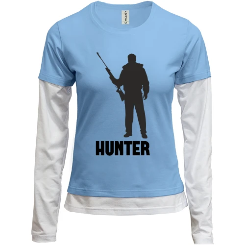 Женский лонгслив Комби HUNTER 2