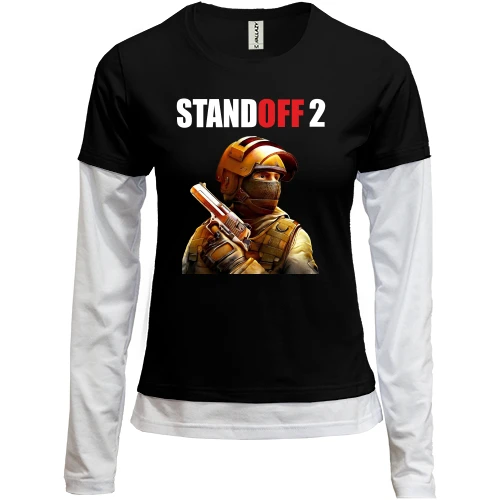 Женский лонгслив Комби Standoff 2