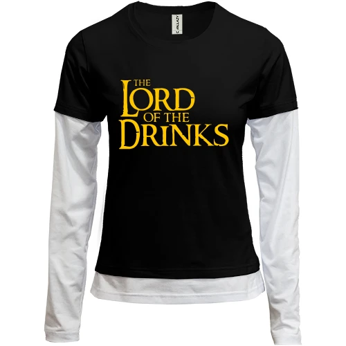 Женский лонгслив Комби Lord of The Drinks