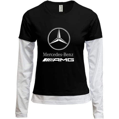 Женский лонгслив Комби Mercedes-Benz AMG