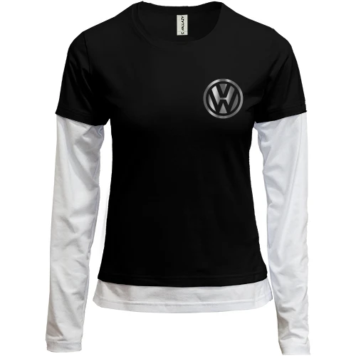 Жіночий лонгслів Комбі Volkswagen (мини)