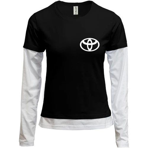 Жіночий лонгслів Комбі Toyota (мини)