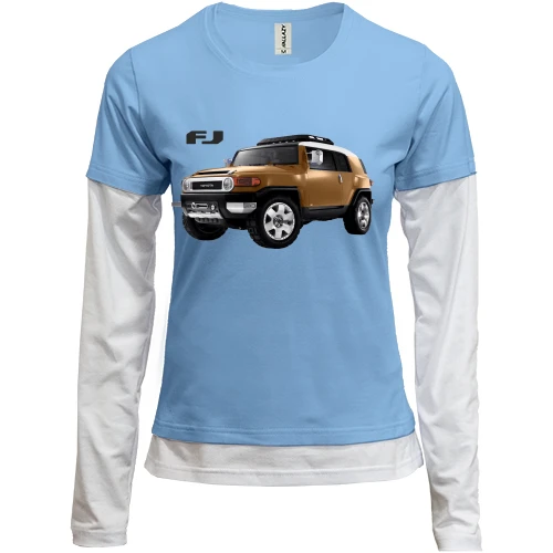 Жіночий лонгслів Комбі Toyota FJ