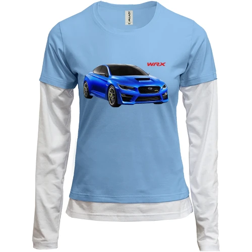 Жіночий лонгслів Комбі SUBARU WRX