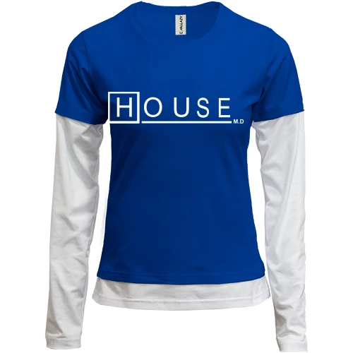Женский лонгслив Комби Доктор HOUSE