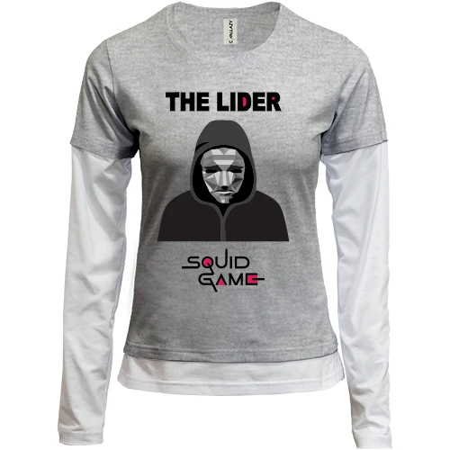 Женский лонгслив Комби Squad Game - The Lider