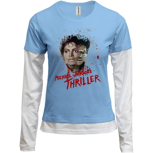 Женский лонгслив Комби Michael Jackson Thriller