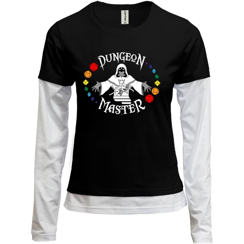 Женский лонгслив Комби Dungeon Master