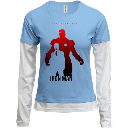 Женский лонгслив Комби The Invincible Iron Man