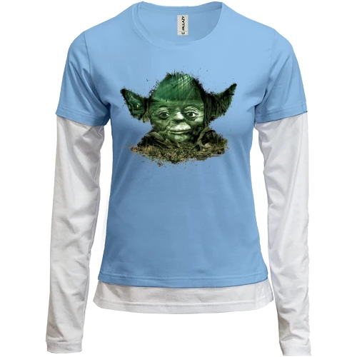 Жіночий лонгслів Комбі Star Wars Identities (Yoda)