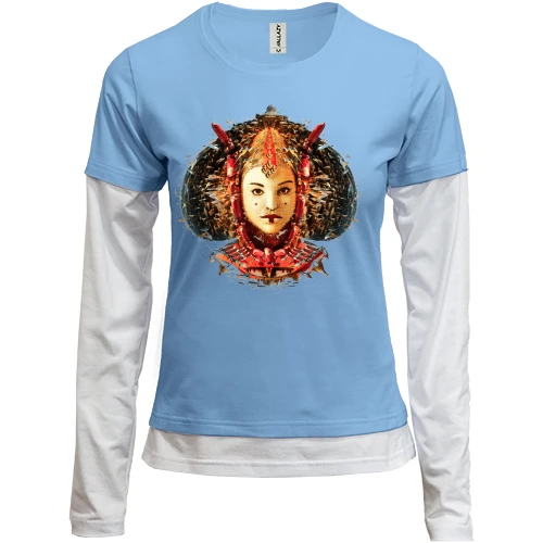 Женский лонгслив Комби Star Wars Identities (Amidala)