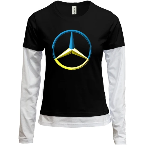 Женский лонгслив Комби Mercedes-Benz UA