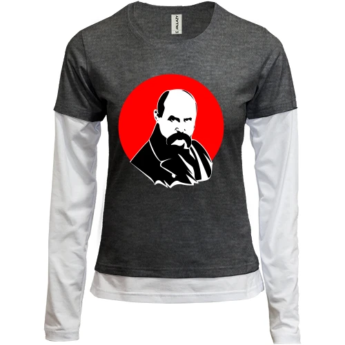 Женский лонгслив Комби Шевченко (в красном круге)