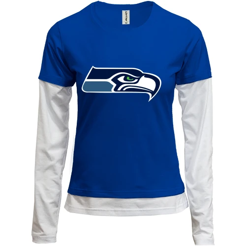 Женский лонгслив Комби Seattle Seahawks