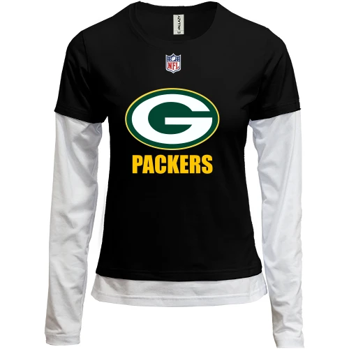 Женский лонгслив Комби Green Bay Packers
