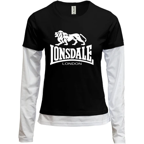 Жіночий лонгслів Комбі Lonsdale