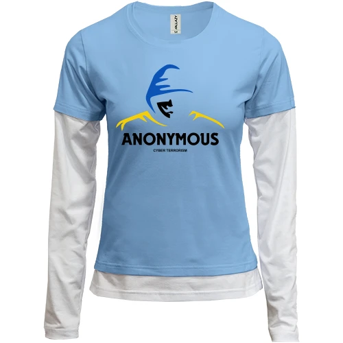 Женский лонгслив Комби Anonymous UA (2)