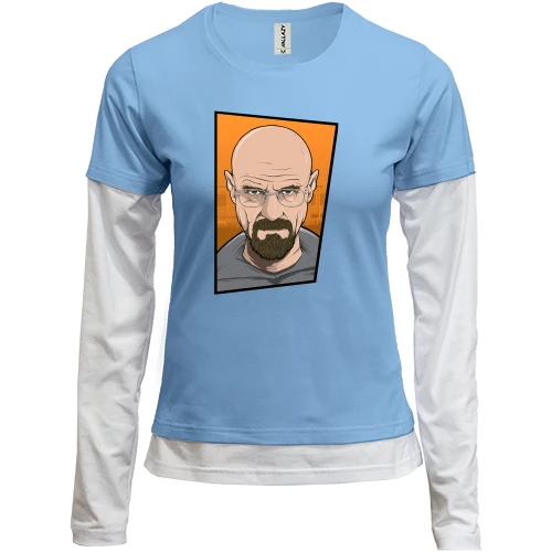 Женский лонгслив Комби Breaking Bad - Хайзенберг Art