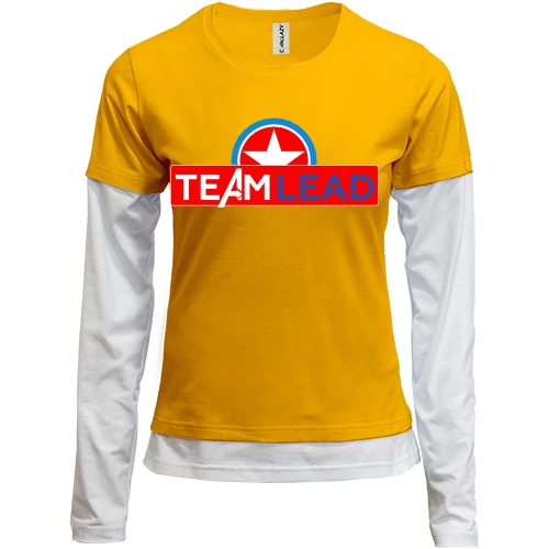 Жіночий лонгслів Комбі "TeamLead"