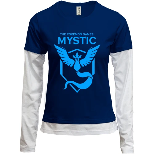 Женский лонгслив Комби с покемоном "Mystic"