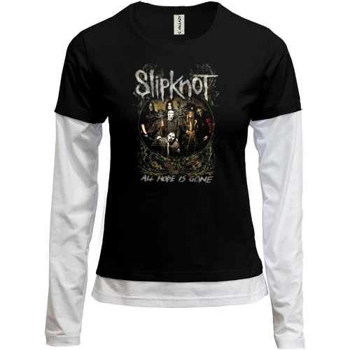 Женский лонгслив Комби "Slipknot"