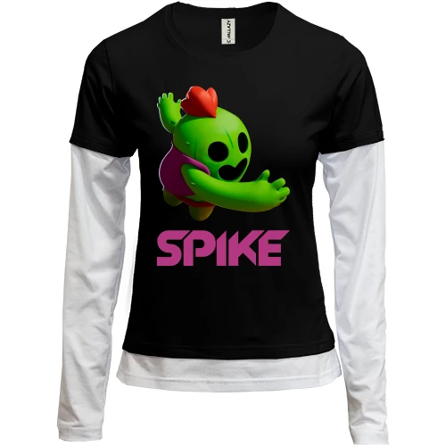 Женский лонгслив Комби "Spike" из игры Brawl Stars