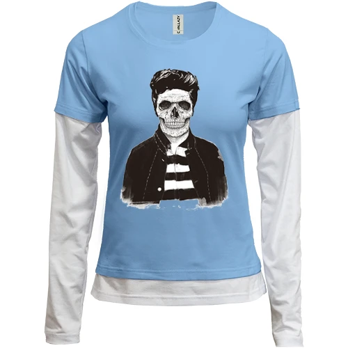 Женский лонгслив Комби death fashion