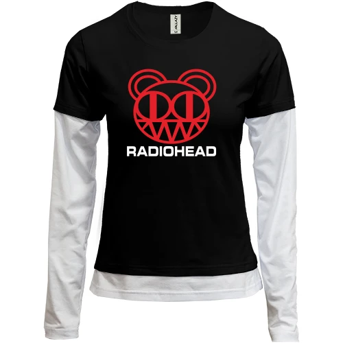 Женский лонгслив Комби Radiohead