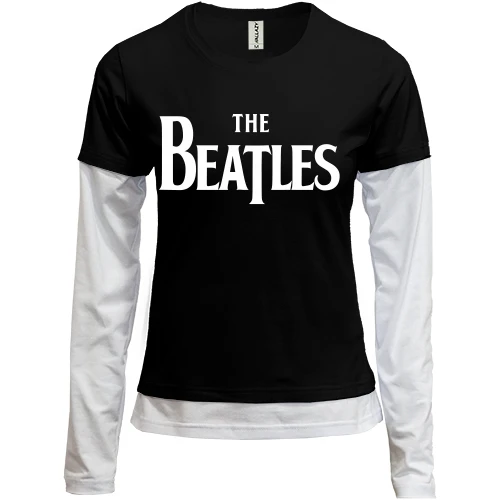 Женский лонгслив Комби The Beatles (4)