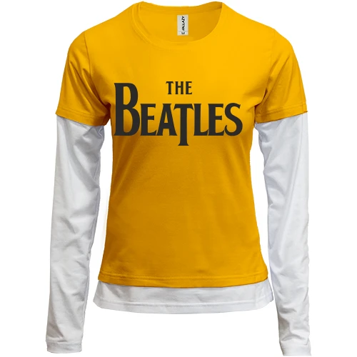 Женский лонгслив Комби The Beatles