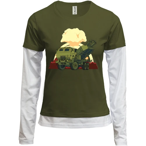 Женский лонгслив Комби "HIMARS" арт