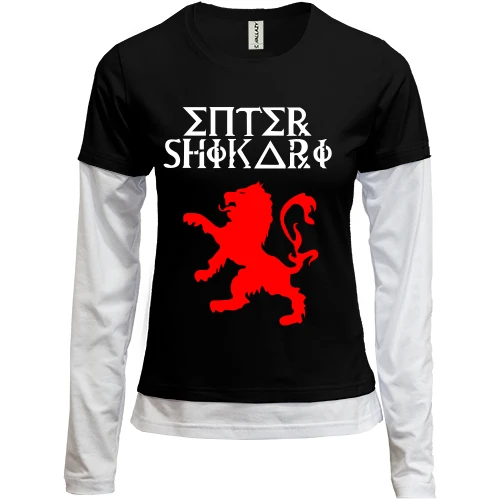 Женский лонгслив Комби Enter Shikari 5