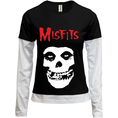 Женский лонгслив Комби Misfits