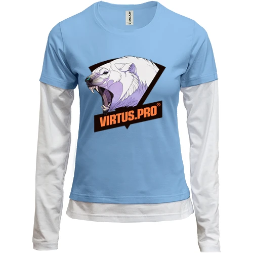 Женский лонгслив Комби Virtus.pro HD 2