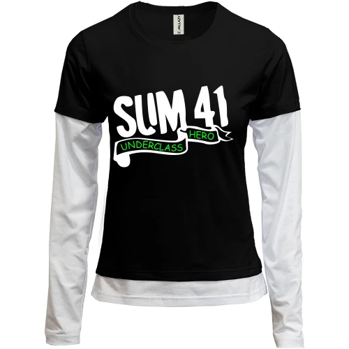 Женский лонгслив Комби Sum 41 (2)
