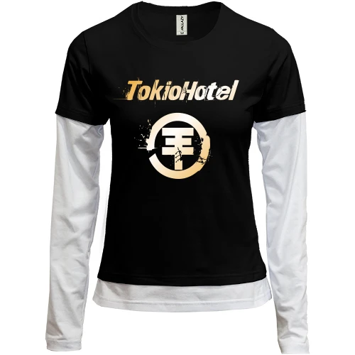 Женский лонгслив Комби Tokio Hotel