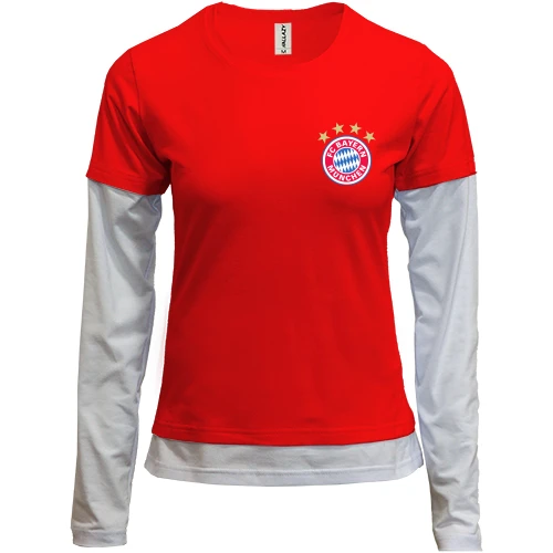 Женский лонгслив Комби FC Bayern München («Бавария» Мюнхен)