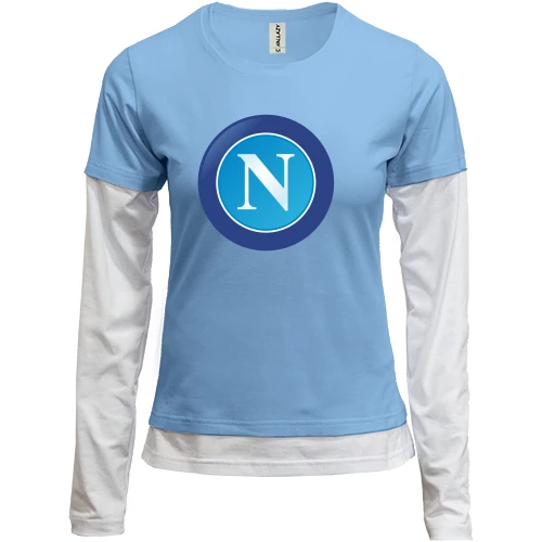 Женский лонгслив Комби FC Napoli (Наполи)