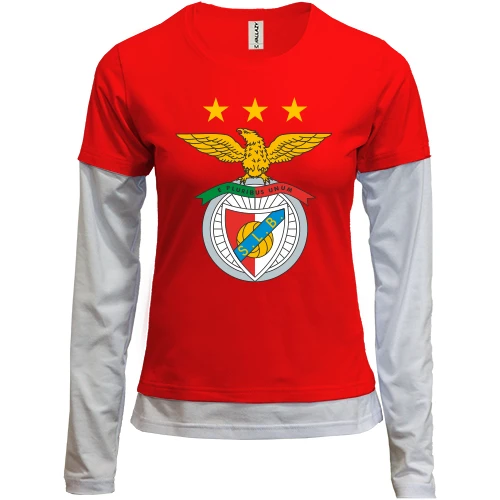 Женский лонгслив Комби FC Benfica (Бенфика)