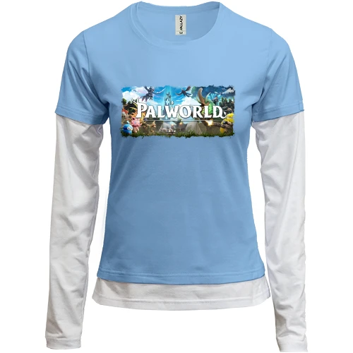 Женский лонгслив Комби Palworld (2)