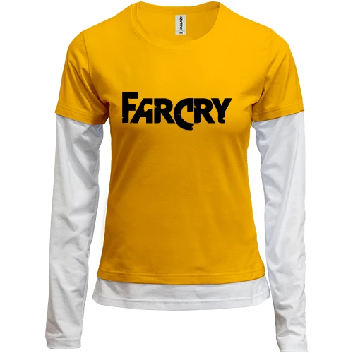 Женский лонгслив Комби Far Cry лого