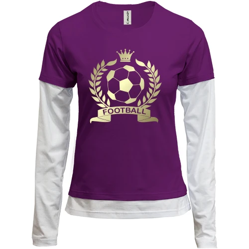 Женский лонгслив Комби Football