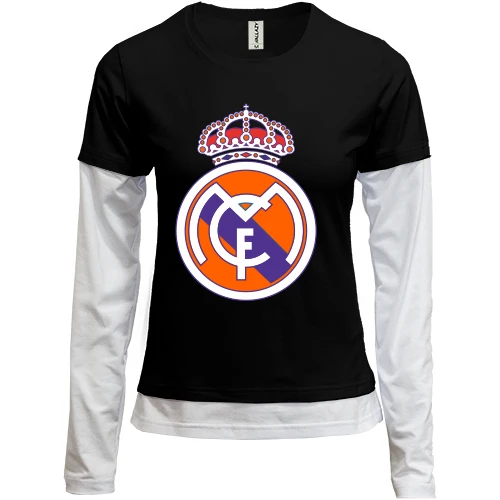 Женский лонгслив Комби Реал