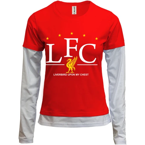 Женский лонгслив Комби LFC 5 звезд