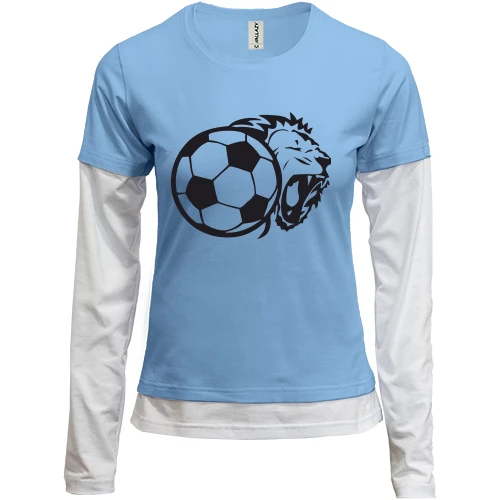 Женский лонгслив Комби lion football