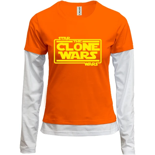 Женский лонгслив Комби CloneWars 2