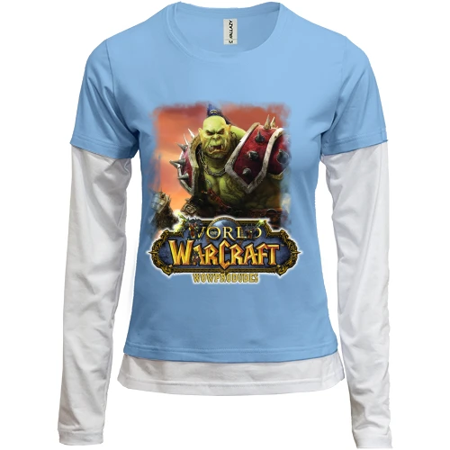 Женский лонгслив Комби Warcraft Wowprodudes