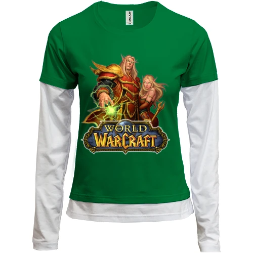 Жіночий лонгслів Комбі World of Warcraft (2)