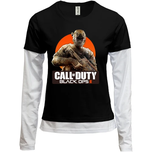 Женский лонгслив Комби COD Black Ops 2